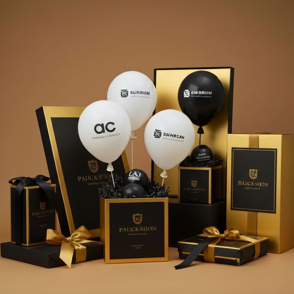 Globos personalizados con logo corporativo