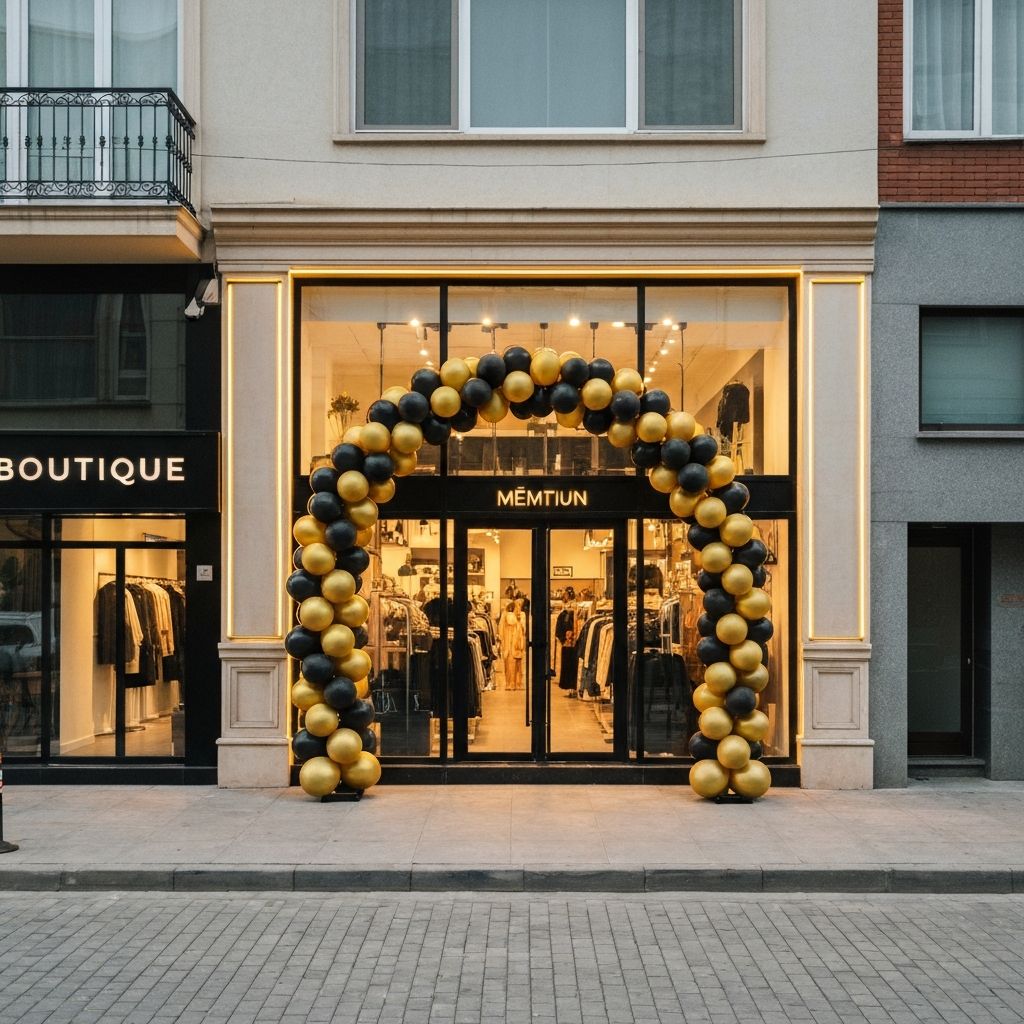 Decoracion para inauguracion de tiendas